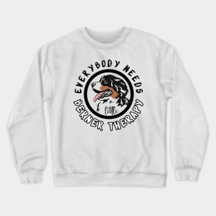 Bernese therapy Crewneck Sweatshirt